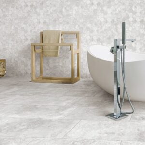 porcelain tile bathroom