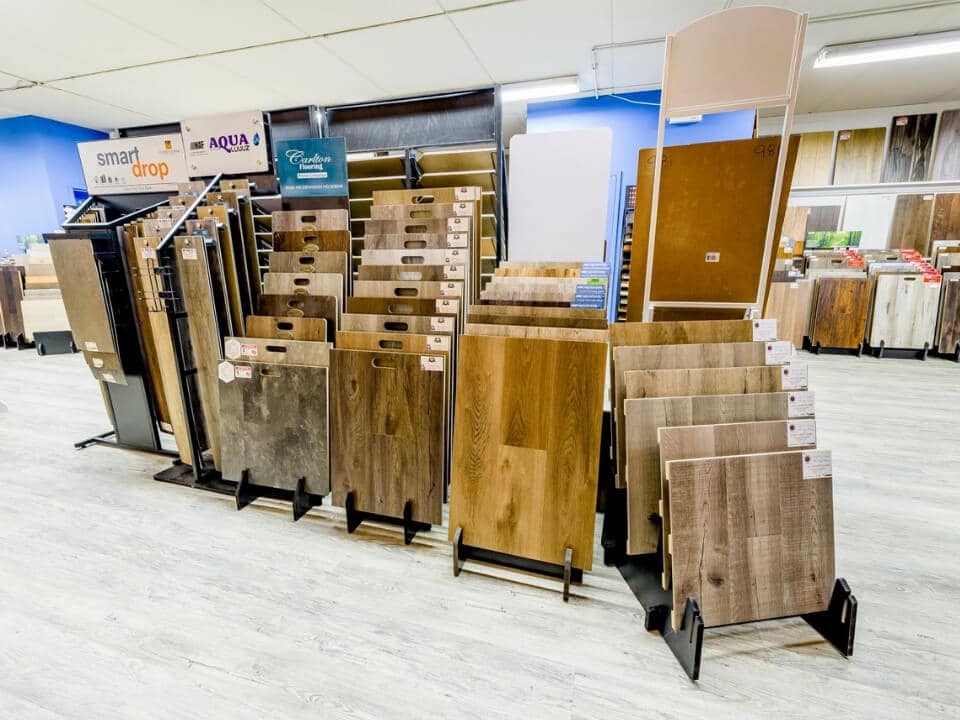 different flooring by flooring liquidators