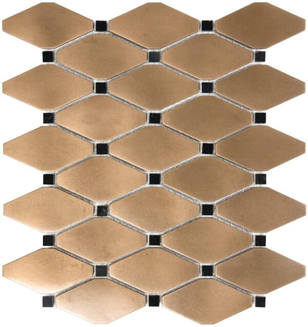 ANATOLIA TILE - SATIN METAL MOSAICS