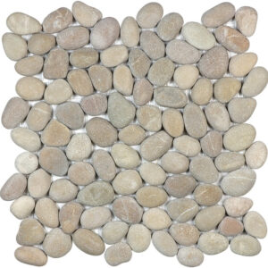 Driftwood Tan natural pebbles