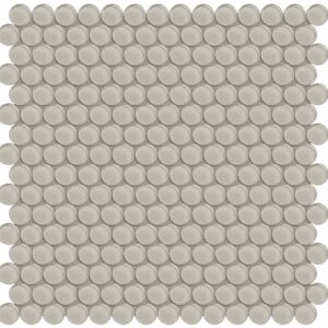 Earth-penny round mosaics