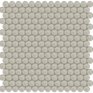 Earth-penny round mosaics