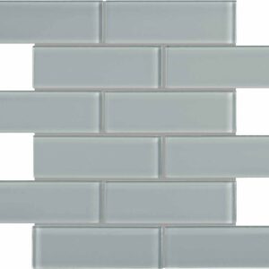 Element shadow glass brick mosaics