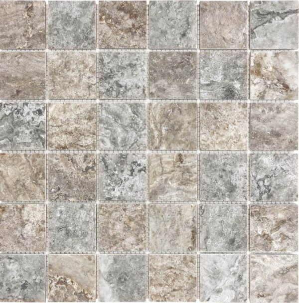 ANATOLIA TILE – SILVER ASH TRAVERTINE 3x6