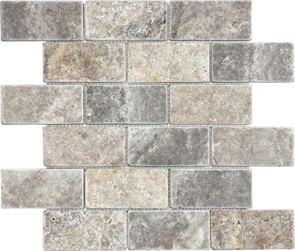 ANATOLIA TILE – SILVER ASH TRAVERTINE 16 x 24