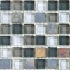 ANATOLIA TILE - BLISS GLASS + SLATE/QUARTZ MOSAICS