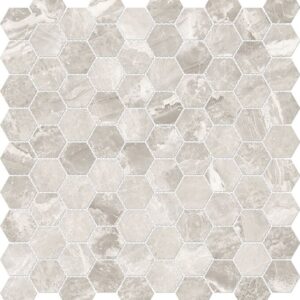 Stella argento hexagon mosaics