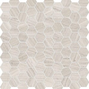 Strada ash hexagon mosaics