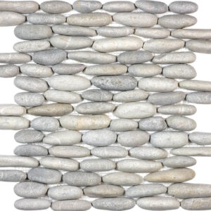 Vitality Mica stacked pebble mosaics