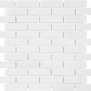 White brick mosaics