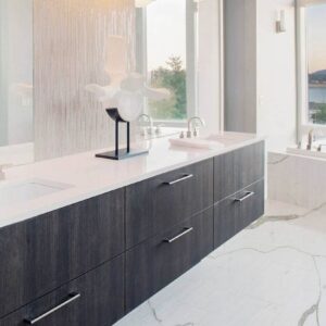 Calacatta Classique Quartz Bathroom