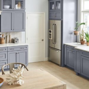 Iced White Quartz Kitchen