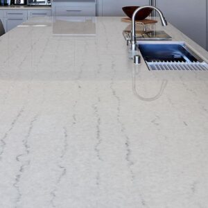 Macaubas Wave Quartz Surface