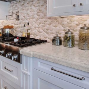 Portico Cream Quartz Kitchen