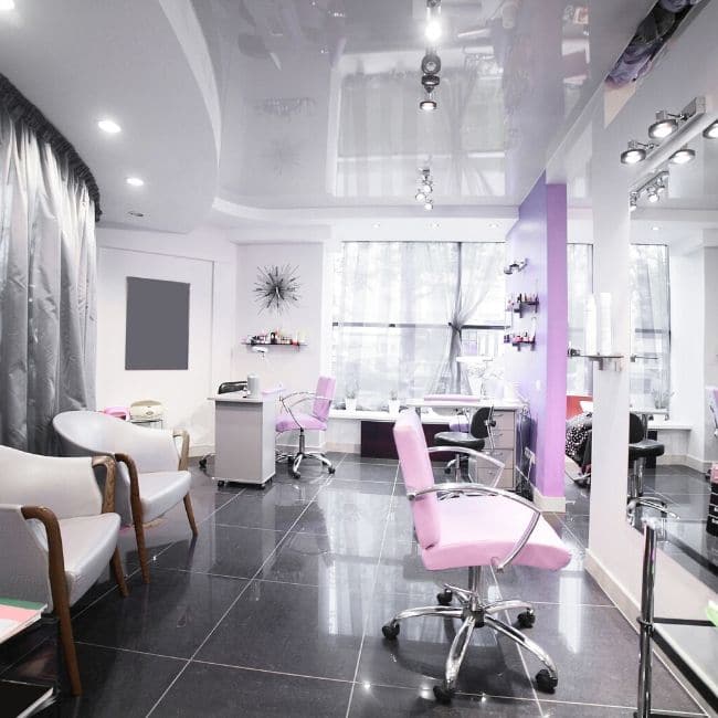 flooring for hair salon