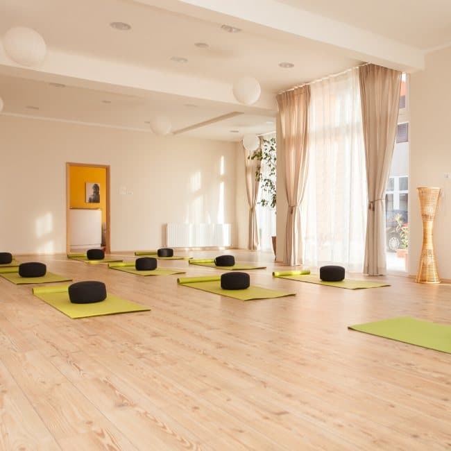 flooring supplier for yoga studios