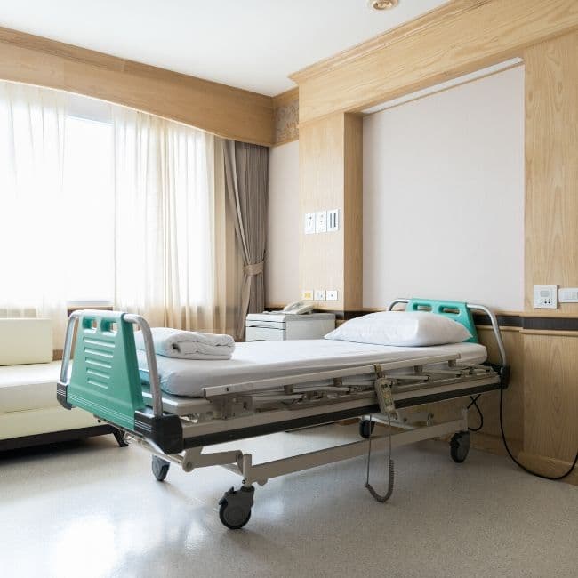 floors in hospital room