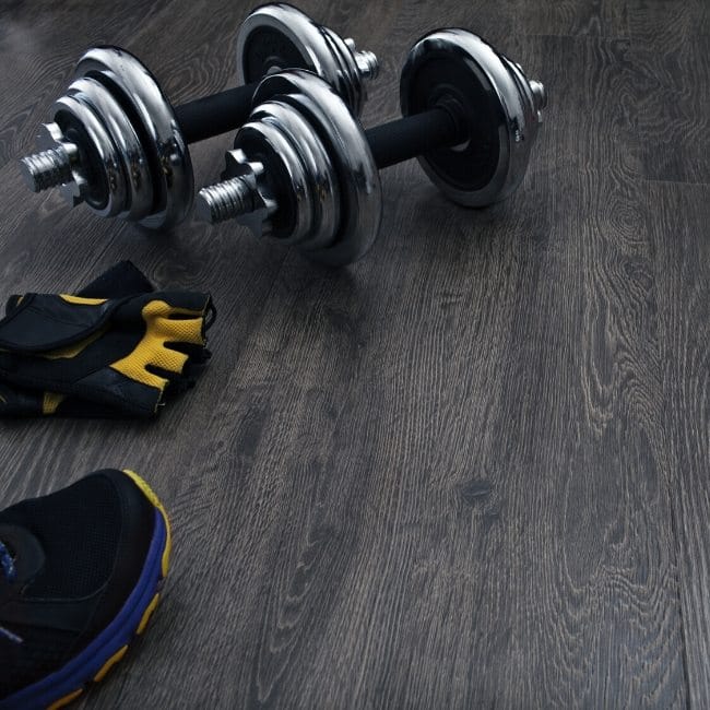 gym wood flooring