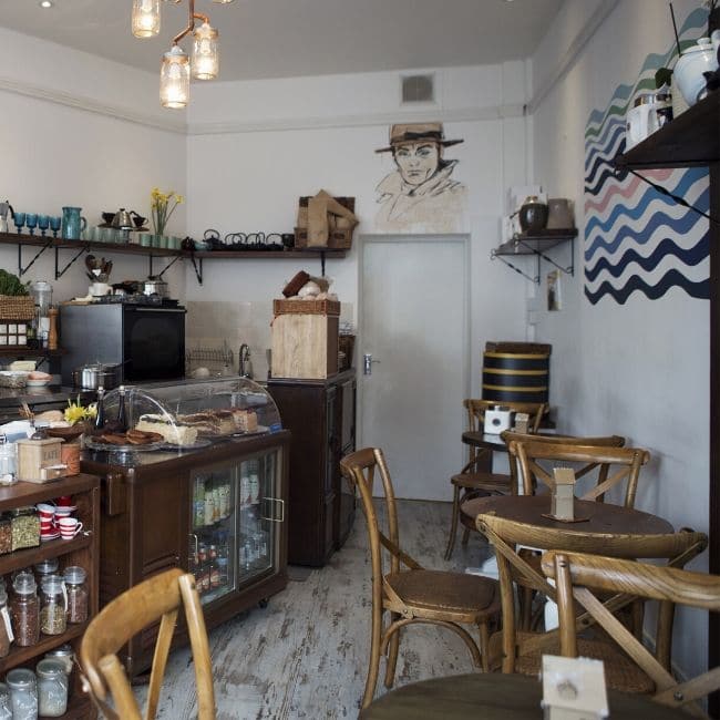 laminate flooring for a coffee shop