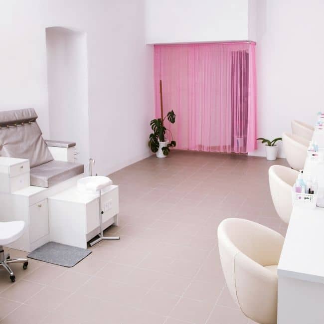 nail salon floor