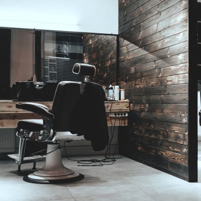 tile flooring barber shop