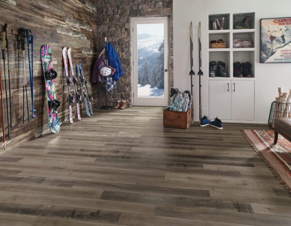 ARMSTRONG FLOORING - EXOTIC WOODGRAIN RIGID CORE - RECLAIMED GRAY