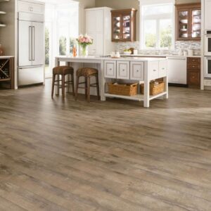 brushed oak brown design