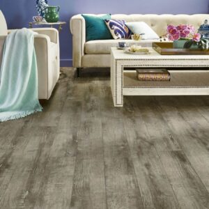 ARMSTRONG FLOORING - BRUSHED OAK RIGID CORE - GRAY