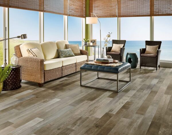 ARMSTRONG FLOORING - WATERFRONT RIGID CORE - PIER BROWN