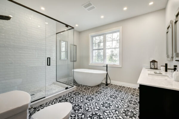 Tile flooring installation in Mississauga