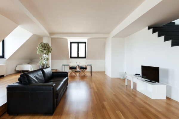 Hardwood flooring installation in Newmarket