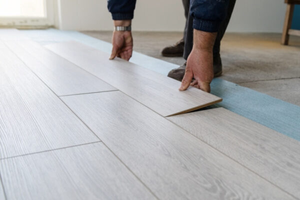 Laminate flooring installation in Scarborough