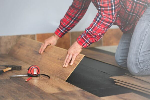 Laminate flooring installation in Toronto