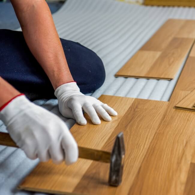 flooring installer in Mississauga home