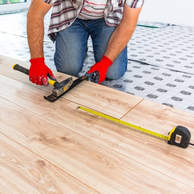 flooring installer in Newmarket home
