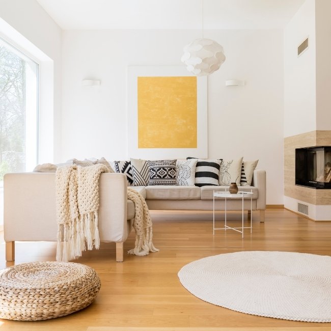 living room tauari hardwood floors