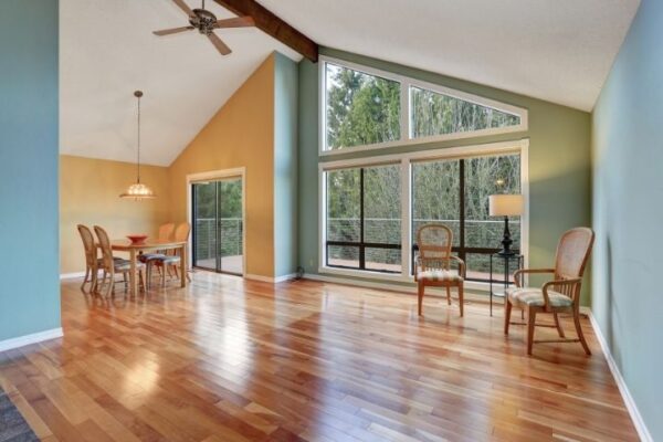 Image depicts a home with flooring from a hardwood flooring Toronto store