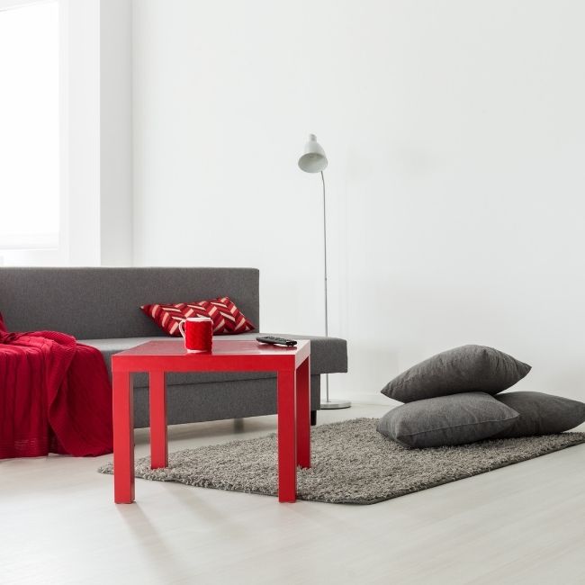 Image depicts the interior of an Oshawa home with newly installed vinyl floors.