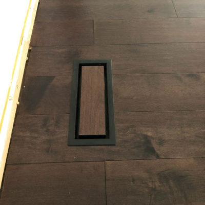 engineered hardwood flooring installation project in scarborough