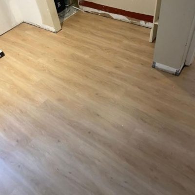 vinyl flooring installation project in toronto