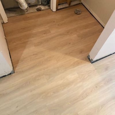 vinyl flooring installation project in toronto