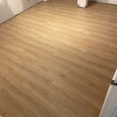 vinyl flooring installation project in toronto