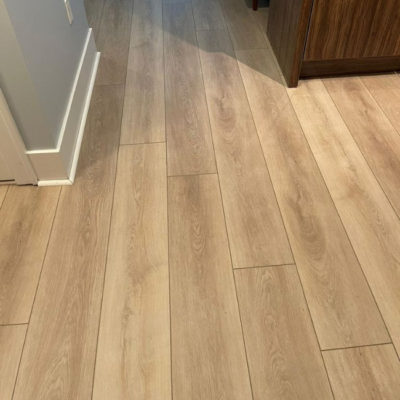 vinyl flooring installation project in toronto