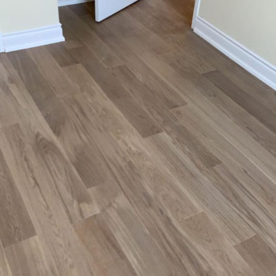 engineered hardwood installation project mississauga 4