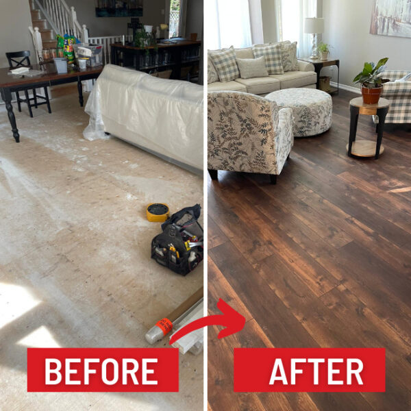 Click Vinyl Installation in Strathroy ☑️ Flooring Liquidators