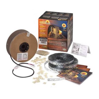 120v cable kit heated flooring