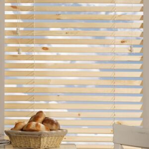 kitchen st moritz horizontal wood blinds