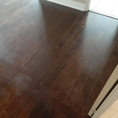 solid hardwood installation project in brampton 1