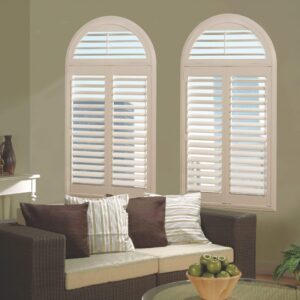 specialty shutters living room