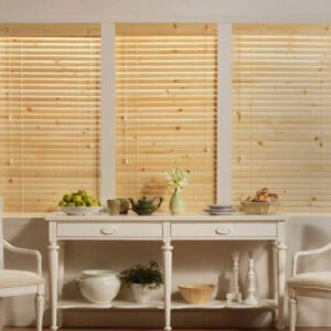 st moritz horizontal wood blinds kitchen